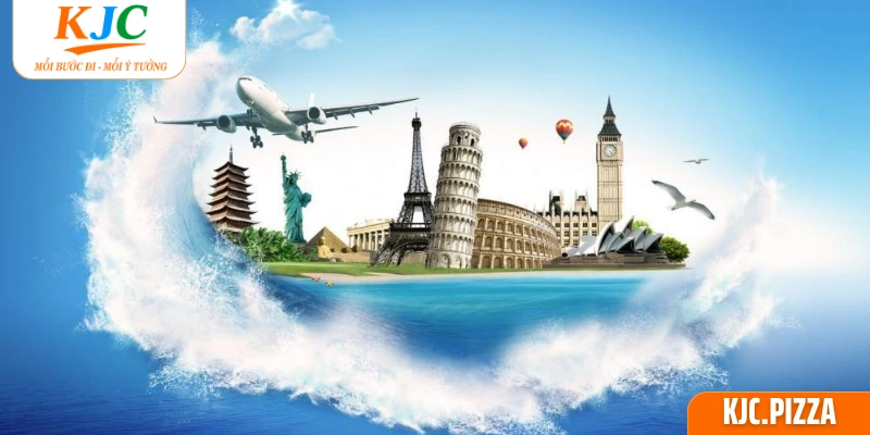 Các điểm đến trong hành trình du lịch 5 châu